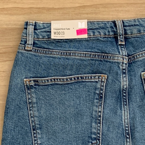 Topshop Dree High Rise Kick Flare Jeans - Picture 4 of 5